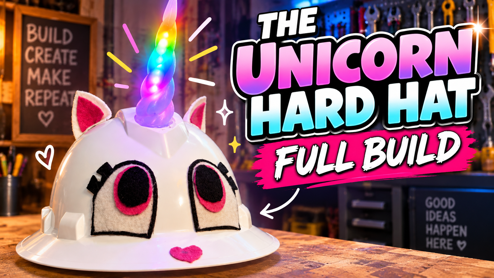 Making the Unicorn Hard Hat
